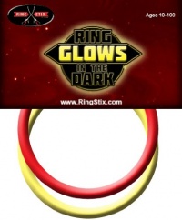 RingStix - Spare Rings - Red and Glow-in-The-Dark