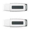 Kingston Digital Inc. 4 GB DataTraveler Generation3 2.0 USB Drive Flash Drive, 2 Pack DTIG3/4GB-2P - White and Gray