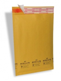 Ecolite Kraft Bubble Mailer, #0, 6.5 x 9, Pack of 250