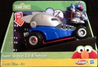 Playskool Super Grover 2.0 & Vehicle Sesame Street (Toys)