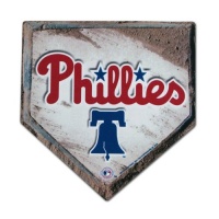 MLB Philadelphia Phillies Home Plate Design Mouse Pad