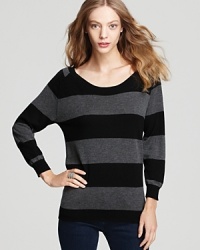 The stripes have it this season in basic black with shades of grey for denim days and nights.