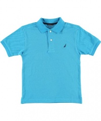 Nautica Solid Pique Polo (Sizes 8 - 20)