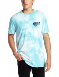 Volcom Men's Down Warf Short Sleeve Tee, Aqua, XX-Large