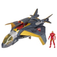 Marvel Avengers Quinjet Attack Vehicle with Iron Man