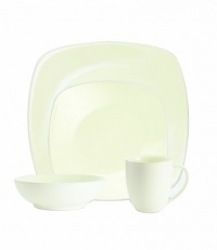 Noritake Colorwave White 4-Piece Square Place Setting