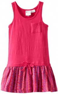 Roxy Girls 2-6X Round About, Hot Fuchsia Floral, Medium