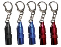 Keychain Flashlight | Mini LED Brightest Security Light | Water Proof Aerospace Aluminum. Best Small, Lightweight Stylish Design | Easy Twist On/off. Great At Night to Open Doors, Blackouts, Camping. Attach to Key-chain, Purse, Leash, Etc.