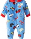 Carter's Watch the Wear Baby-Boys Newborn Cars Coverall, Blue, 6-9 Months