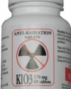 Nuclear Anti Radiation Tablets KIO3 170 mg Potassium Iodate(Each bottle contains 60 tablets)