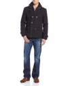 Marc Ecko Cut & Sew Men's Creative Control Peacoat