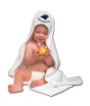 Carolina Panthers Football Infant Baby Hooded Bath Towel