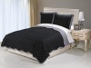 Luxury Home 3-Piece Finlay Coverlet, Queen, Black