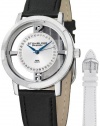 Stuhrling Original Women's 388L2.SET.01 Winchester Tiara Stainless Steel and Swarovski Crystal Watch with Additional Leather Strap