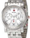 Michele Woman's MWW01C000003 Sport Sail Diamond Stainless Steel Bracelet Watch