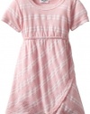 Splendid Littles Baby-Girls  Double French Stripe Dress, Pink Ribbon, 18-24 Months