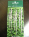 24 piece Set Kurt Adler 3.5-5.5 Assorted Clear Glass Icicle Ornaments