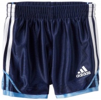 adidas Baby-Boys Infant Prime Dazzle Short, Navy/Blue, 3 Months