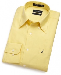 Nautica Men's Vintage Oxford Button Down Dress Shirt