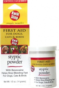 Miracle Care Kwik Stop Styptic Powder, 0.5 Oz