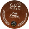 Café Escapes Keurig K Cups, Caramel, 24 Count