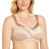 Playtex Women's 18 Hour Wirefree Gel Comfort Strap Bra,Nude,36D