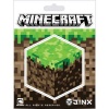 Minecraft Grass Block 4 x 5 Sticker by Jinx