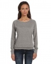 Ladies?? 4.4 Oz. Slouchy Pullover Eco Black - Xl