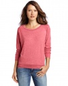 Alternative Women's Slouchy Pullover Sweater, Fuchsia, Large