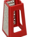 Joseph Joseph Fold Flat Space Saving Kitchen Grater, Red