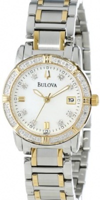 Bulova Women's 98R107 Diamond Accented Calendar Watch