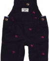 OshKosh B'gosh Schiffli Overall - Navy-6 Months