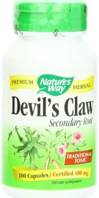 Nature's Way Devil’s Claw Root,  480 mg, 100  Capsules