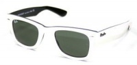 Ray Ban RB2140 Wayfarer Sunglasses-956 White (G-15XLT Lens)-54mm