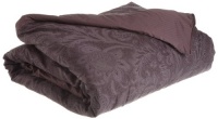 Charisma Marquette Cotton King Duvet Cover Caviar (Plum) Paisley