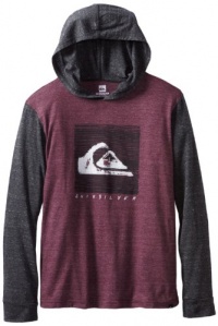 Quiksilver Boys 8-20 Liner Notes, Maroon Heather, Medium