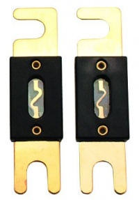 Absolute ANL100-2, 2 Pack ANL Fuses 100 Amp Gold Plated