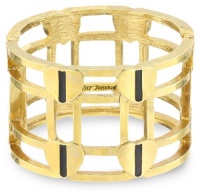 Betsey Johnson Status Heart Hinged Bangle Bracelet