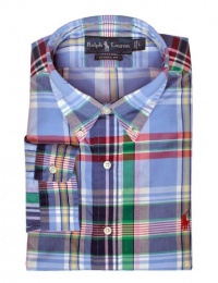 Polo Ralph Lauren Classic-Fit Plaid Poplin Button Down