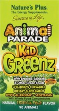 Nature's Plus - Childrens - Animal Parade KidGreenz 90