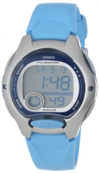 Casio Women's LW200-2BV Digital Blue Resin Strap Watch