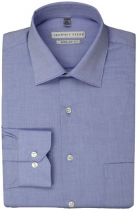 Geoffrey Beene Men's Regular Fit Pinpoint Dress Shirt