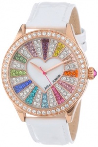 Betsey Johnson Women's BJ00131-15 Analog Crystal Set Dial Watch