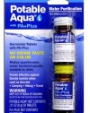 Potable Aqua Water Purification Tablets with PA Plus