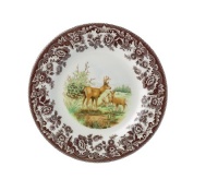 Spode Woodland American Wildlife  Mule Deer Salad Plate