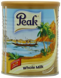 Peak Instant Full-Cream Dry Whole Milk Powder, 400-Grams