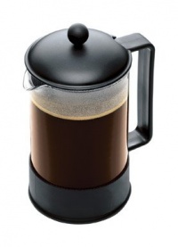 Bodum Brazil 1-1/2-Liter French Press Coffee Maker, 12-Cup, Black