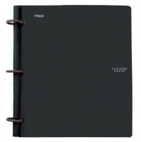 Five Star Flex Hybrid NoteBinder, 1-Inch, Black (72009)