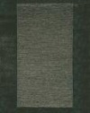 Liora Manne Madrid Border Rug, 8 by 10-Feet, Charcoal