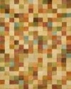 Liora Manne Petra Squares Rug, 5 by 8-Feet, Pastel